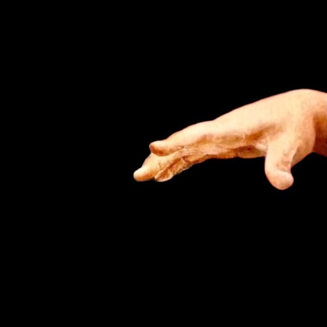 Nocturne Cycle cover: a hand reaching toward keys